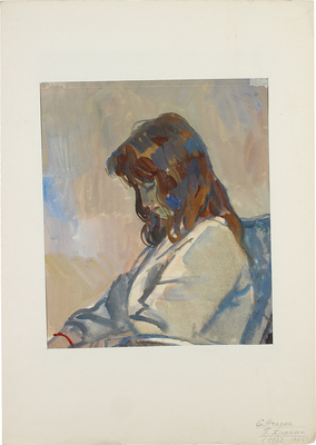 Неизвестный художник. Спящая 